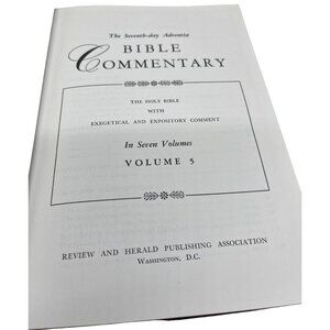 bible commentary volume 5 hardcover book 1980 exegetical English READ